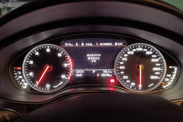 Used Audi A6L 2015 35 FSI quattro Comfort Model Instrument Cluster