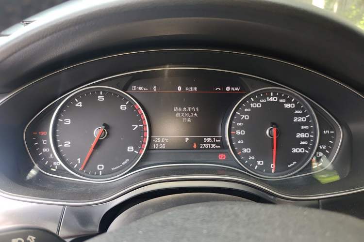 Used Audi A6L 2015 TFSI Millionth Anniversary Intelligent Model Instrument Cluster