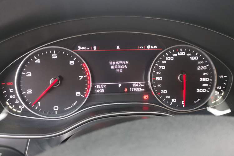 Used Audi A6L 2015 30 FSI Millionth Anniversary Comfort Model Instrument Cluster