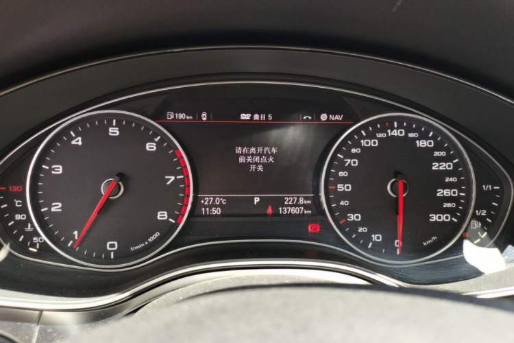 Used Audi A6L 2015 35 FSI quattro Technology Edition Instrument Cluster