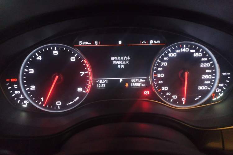 Used Audi A6L 2015 35 FSI quattro Comfort Model Instrument Cluster