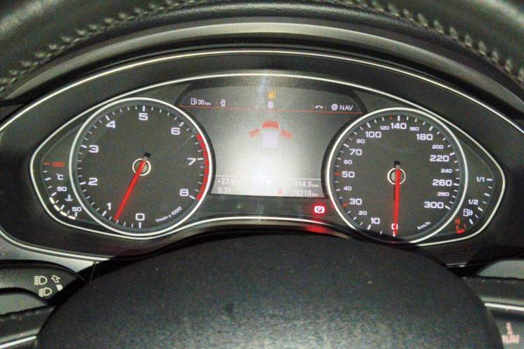Used Audi A6L 2015 35 FSI quattro Comfort Model Instrument Cluster
