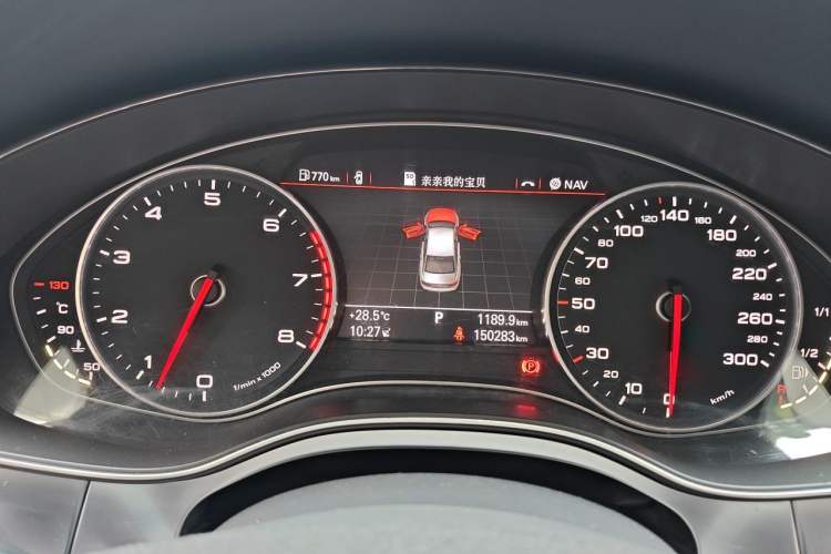 Used Audi A6L 2015 30 FSI Millionth Anniversary Comfort Model Instrument Cluster