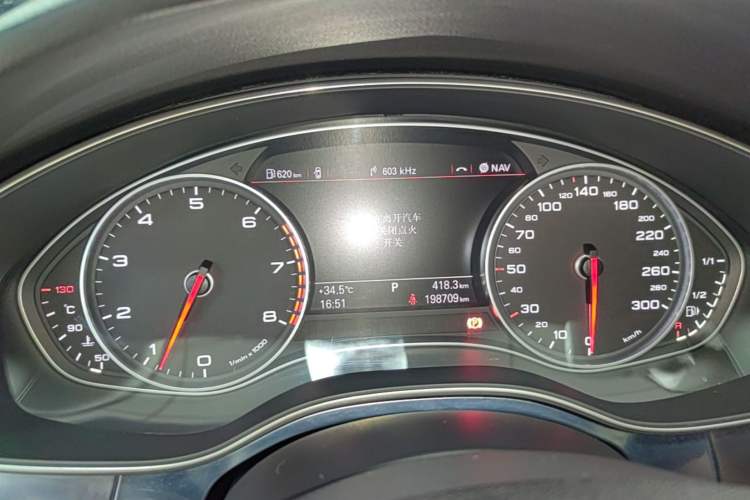 Used Audi A6L 2015 35 FSI quattro Comfort Model Instrument Cluster