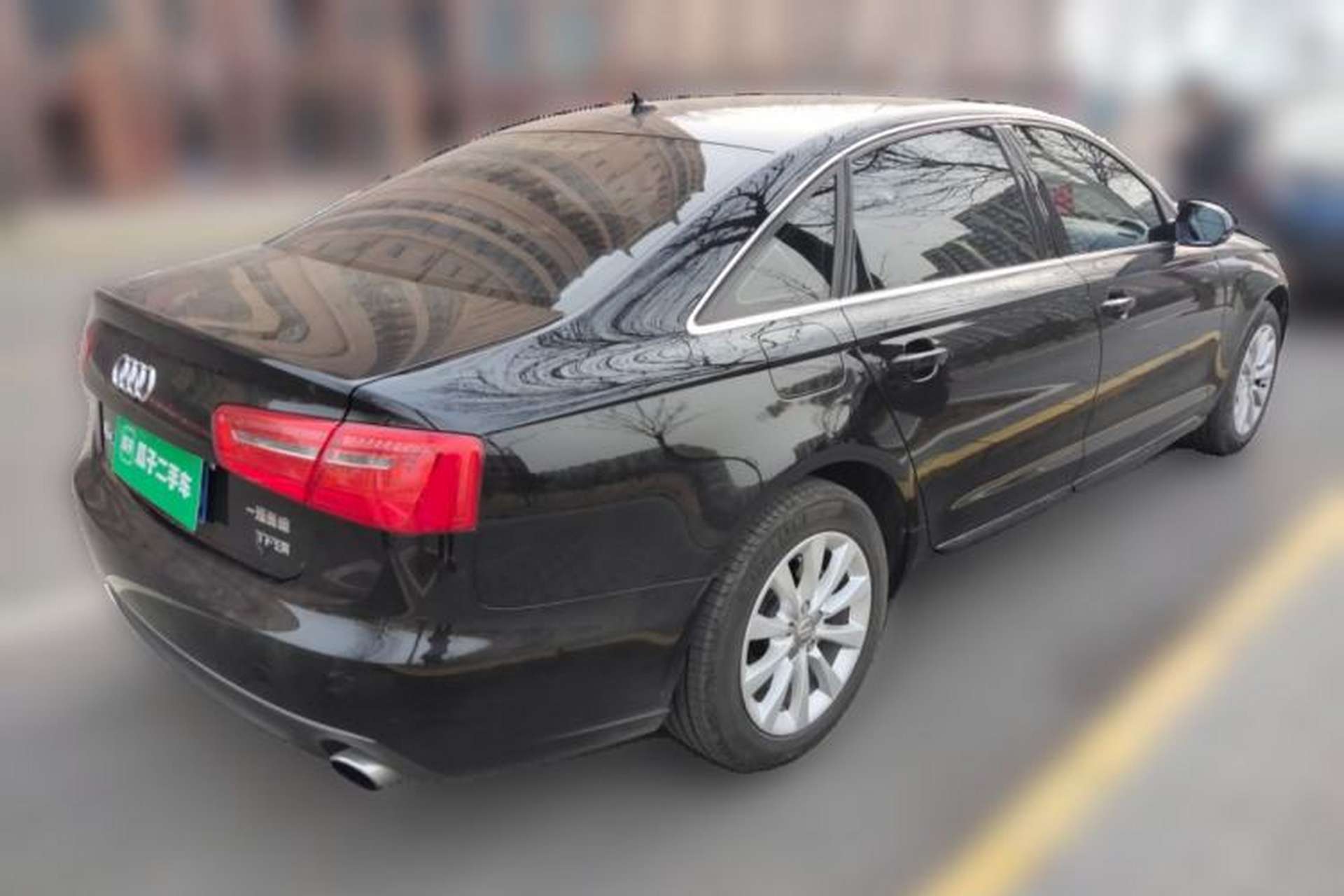 Used Audi A6L 2015 TFSI Millionth Anniversary Intelligent Model Rear Right 45 Deg