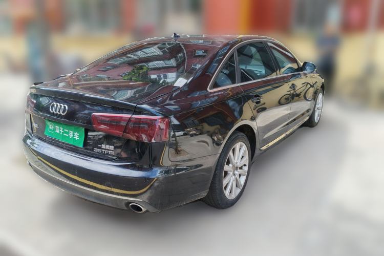 Used Audi A6L 2015 TFSI Millionth Anniversary Intelligent Model Rear Right 45 Deg