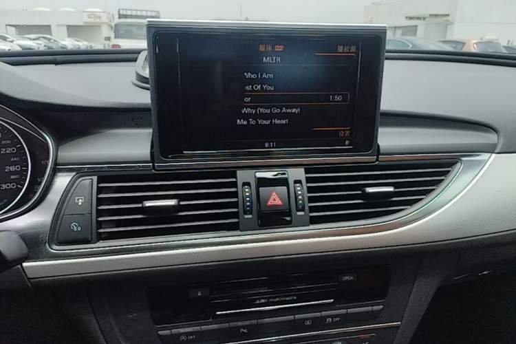 Used Audi A6L 2015 TFSI Millionth Anniversary Intelligent Model Audio And AC Panel