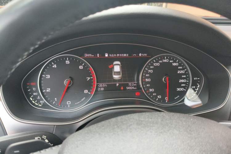 Used Audi A6L 2015 30 FSI Millionth Anniversary Comfort Model Instrument Cluster