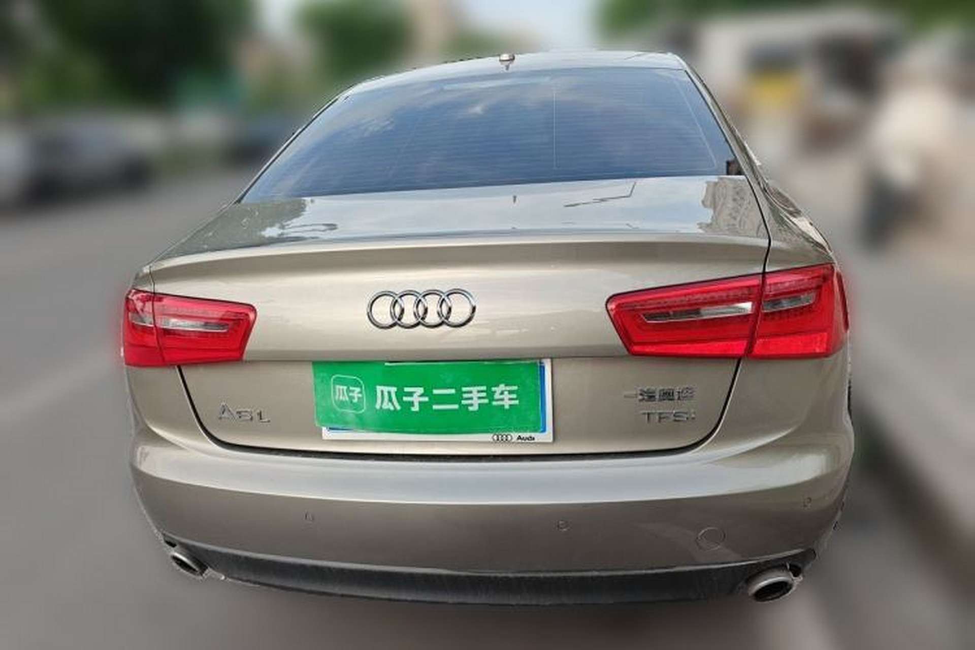 Used Audi A6L 2015 TFSI Millionth Anniversary Intelligent Model Rear