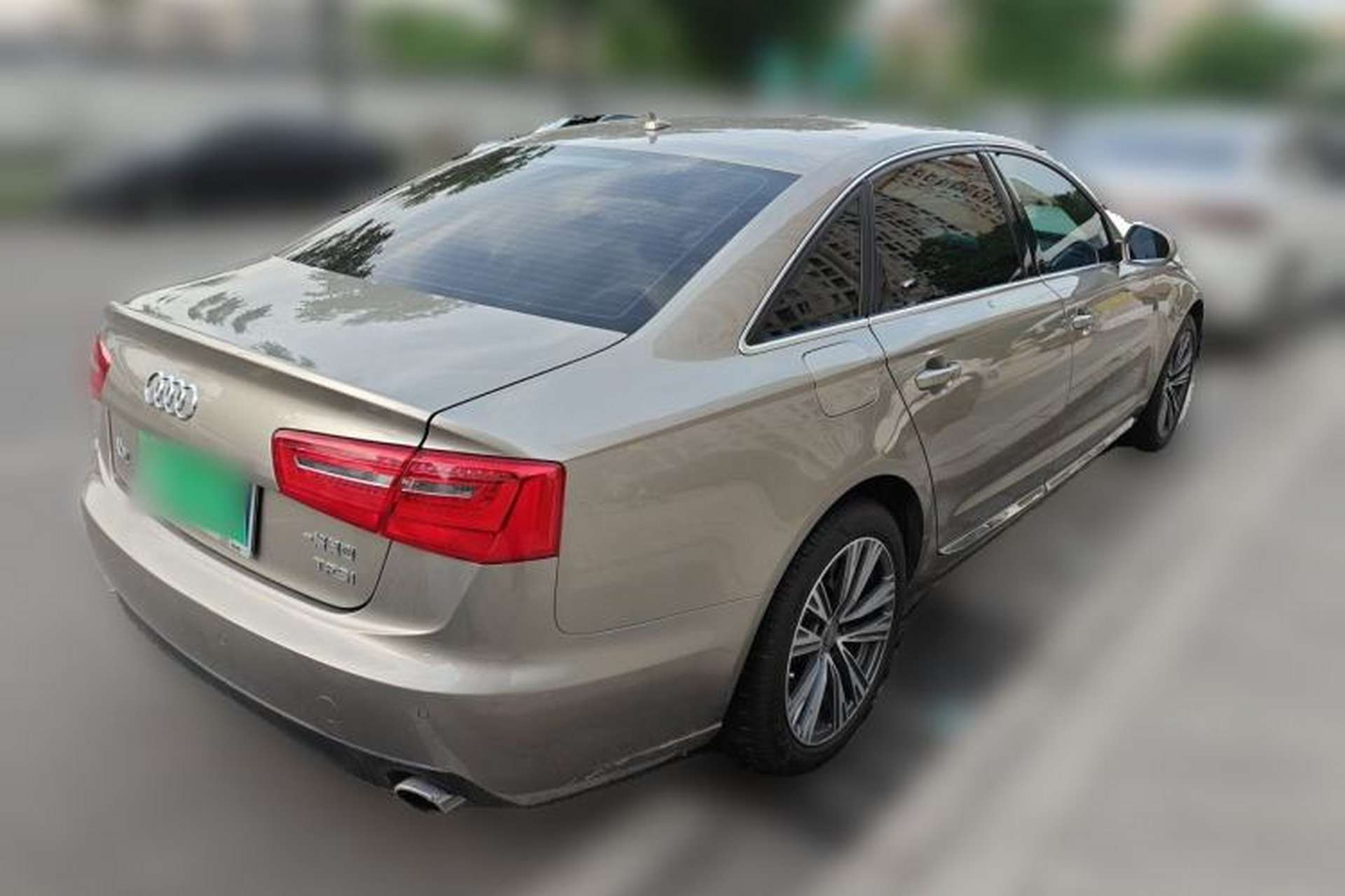 Used Audi A6L 2015 TFSI Millionth Anniversary Intelligent Model Rear Right 45 Deg