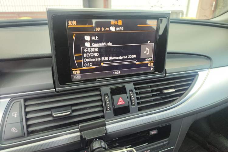 Used Audi A6L 2015 TFSI Millionth Anniversary Intelligent Model Audio And AC Panel