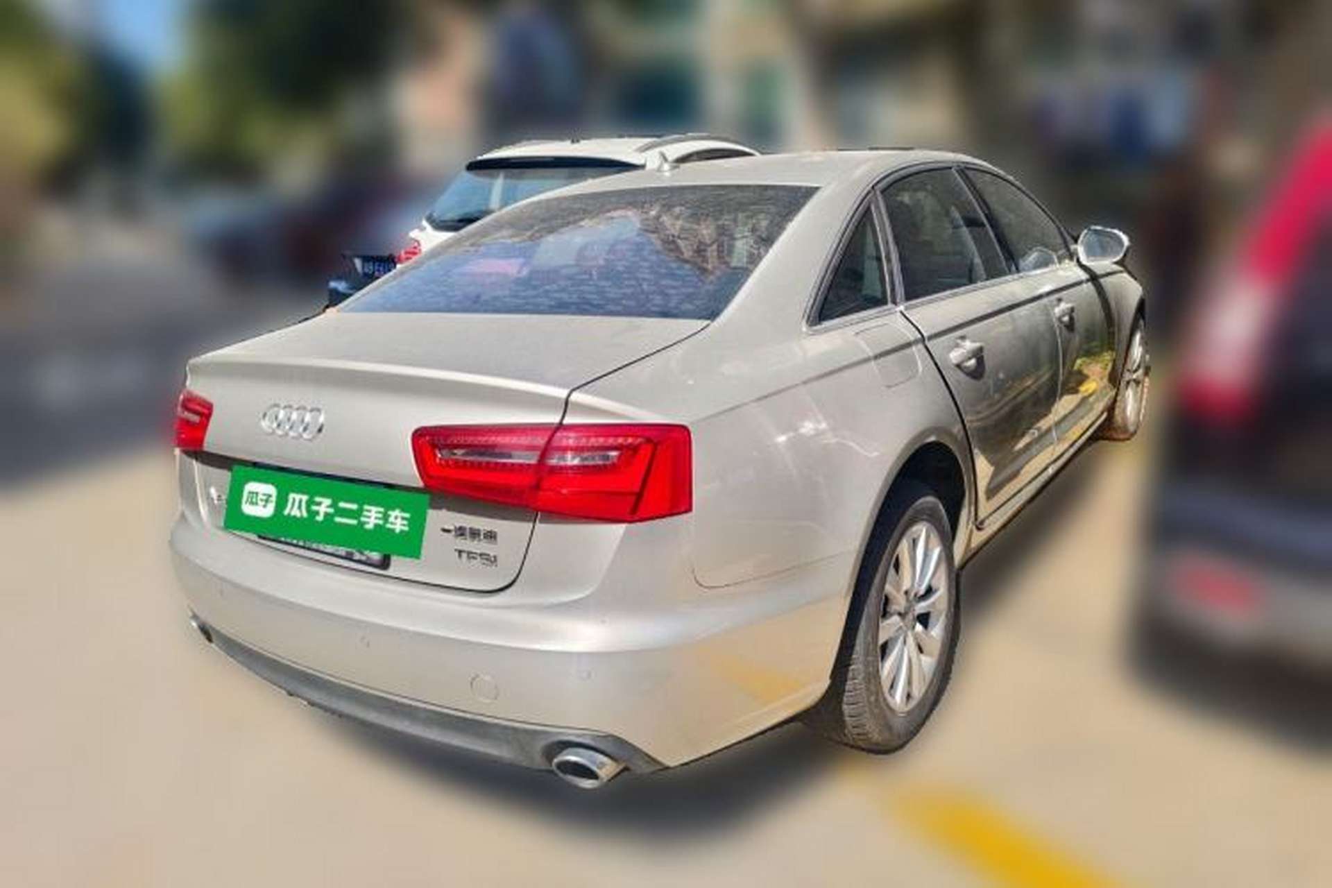 Used Audi A6L 2015 TFSI Millionth Anniversary Intelligent Model Rear Right 45 Deg