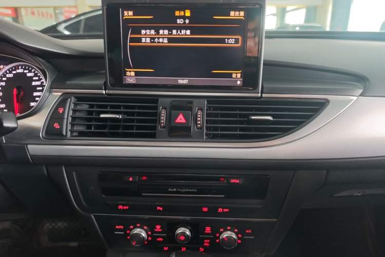 Used Audi A6L 2015 TFSI Millionth Anniversary Intelligent Model Audio And AC Panel