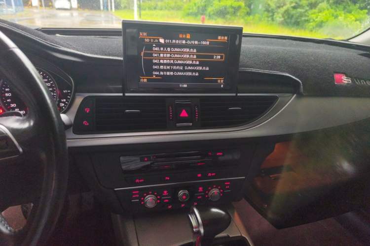 Used Audi A6L 2015 TFSI Millionth Anniversary Intelligent Model Audio And AC Panel