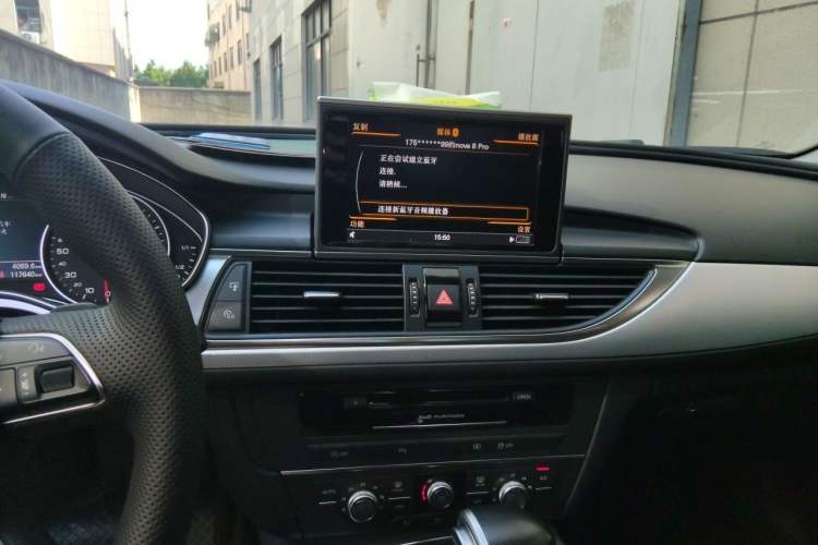 Used Audi A6L 2015 TFSI Millionth Anniversary Intelligent Model Audio And AC Panel