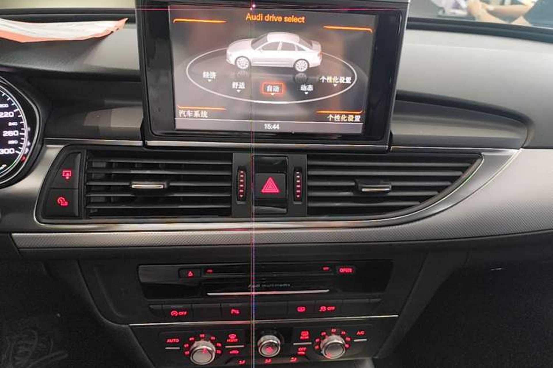 Used Audi A6L 2015 TFSI Millionth Anniversary Intelligent Model Audio And AC Panel