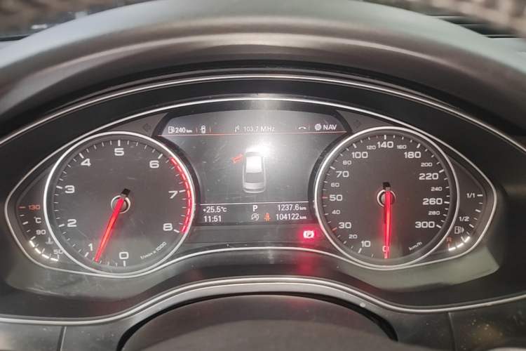 Used Audi A6L 2015 TFSI Millionth Anniversary Intelligent Model Instrument Cluster