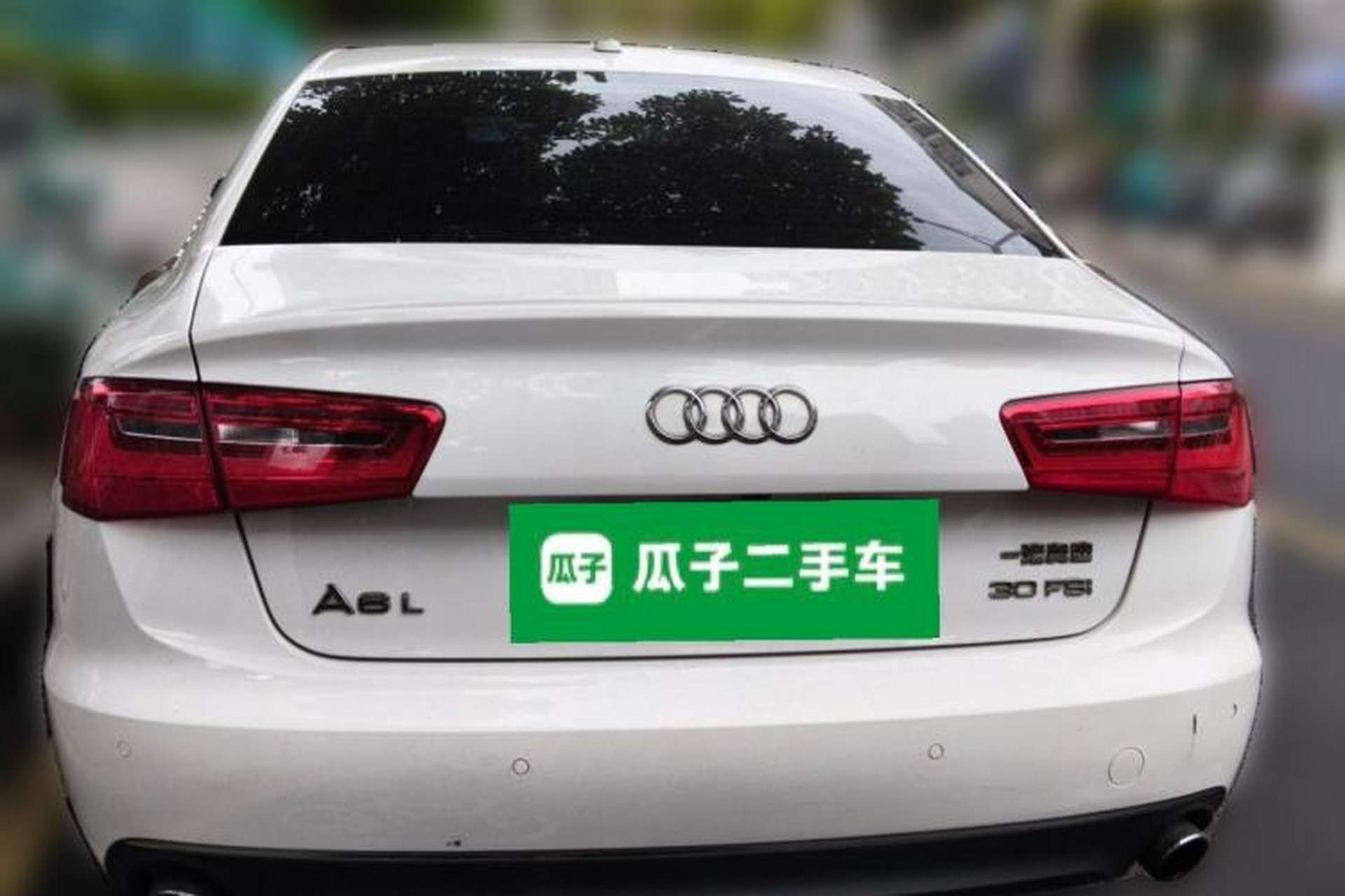 Used Audi A6L 2015 30 FSI Millionth Anniversary Comfort Model Rear