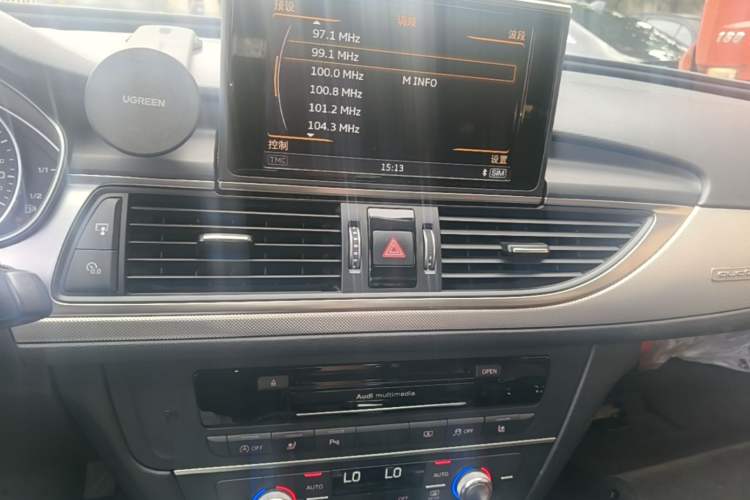 Used Audi A6L 2016 45 TFSI quattro Sport Edition Audio And AC Panel