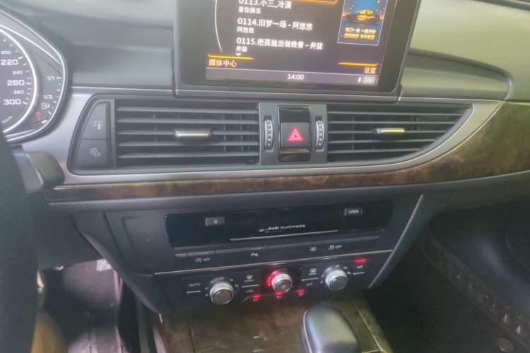 Used Audi A6L 2016 TFSI Technology Edition Audio And AC Panel