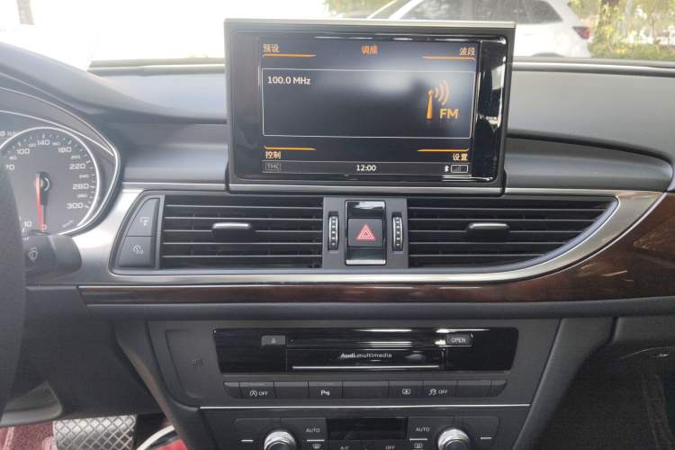 Used Audi A6L 2016 30 FSI Comfort Version Audio And AC Panel