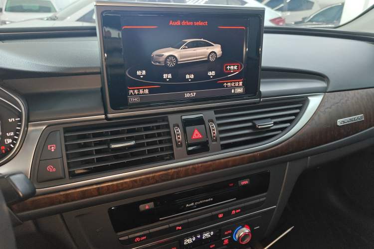 Used Audi A6L 2016 45 TFSI quattro Sport Edition Audio And AC Panel
