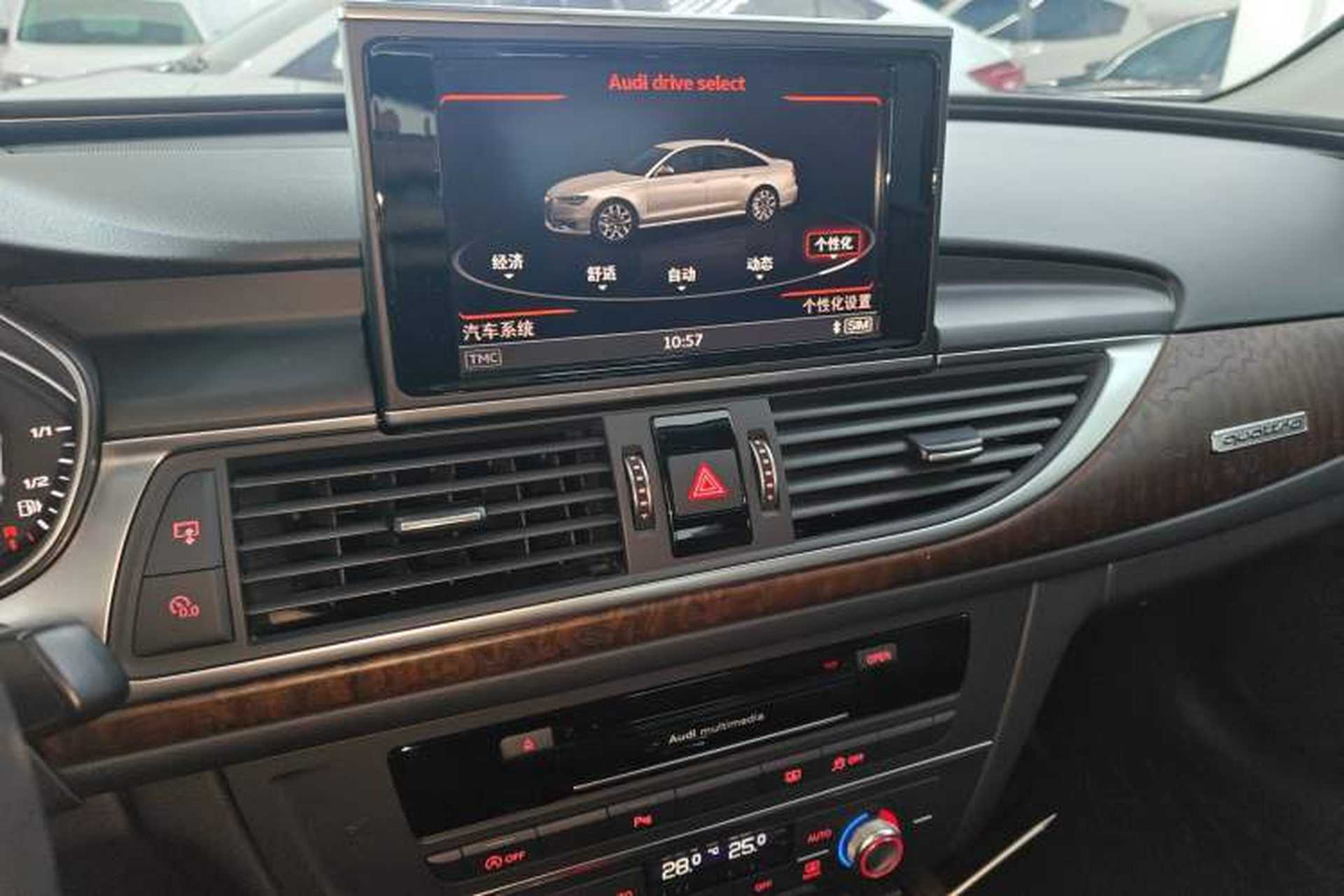 Used Audi A6L 2016 45 TFSI quattro Sport Edition Audio And AC Panel
