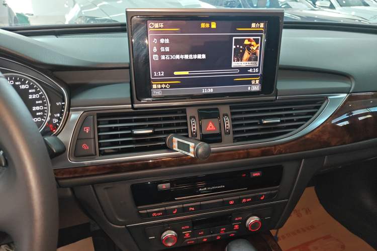 Used Audi A6L 2016 30 FSI Comfort Version Audio And AC Panel