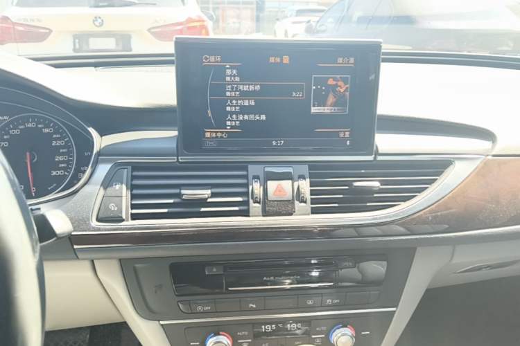 Used Audi A6L 2016 30 FSI Comfort Version Audio And AC Panel