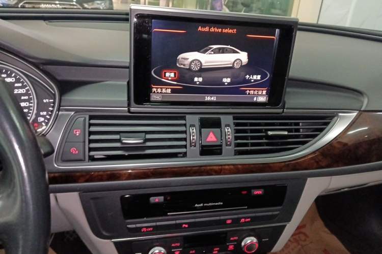 Used Audi A6L 2016 30 FSI Comfort Version Audio And AC Panel