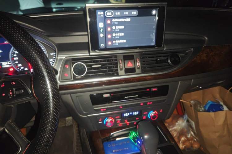 Used Audi A6L 2016 TFSI Comfort Model Audio And AC Panel
