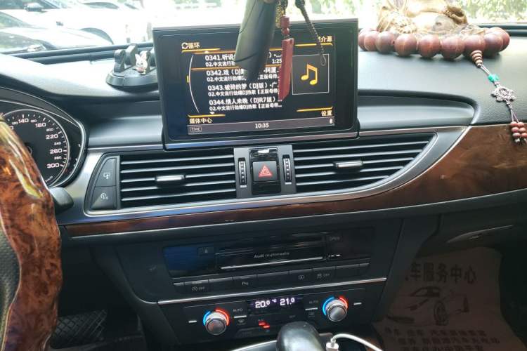 Used Audi A6L 2016 30 FSI Comfort Version Audio And AC Panel