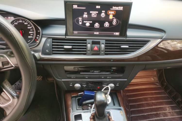 Used Audi A6L 2016 30 FSI Comfort Version Audio And AC Panel