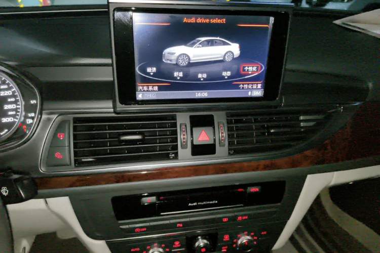 Used Audi A6L 2016 TFSI Technology Edition Audio And AC Panel
