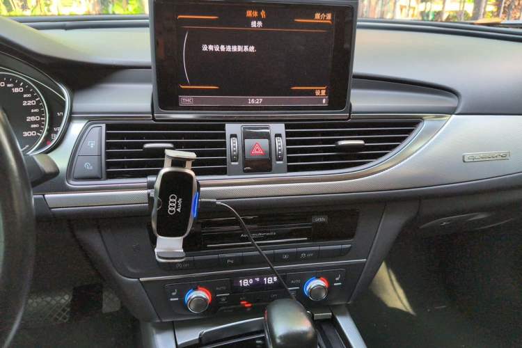 Used Audi A6L 2016 45 TFSI quattro Sport Edition Audio And AC Panel