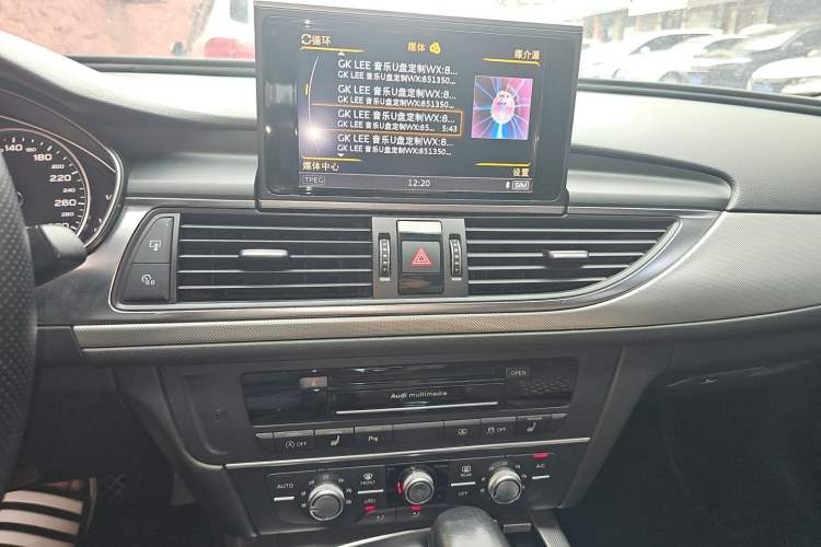 Used Audi A6L 2016 TFSI Technology Edition Audio And AC Panel