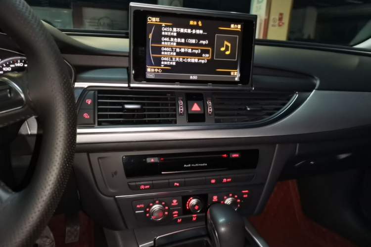 Used Audi A6L 2016 TFSI Technology Edition Audio And AC Panel