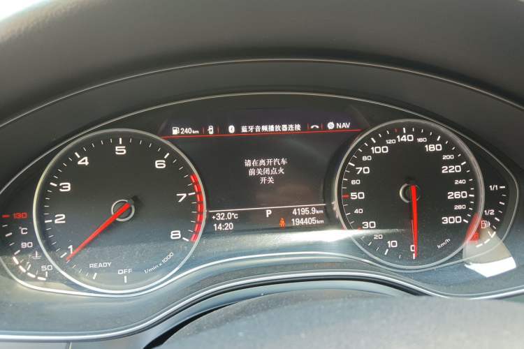Used Audi A6L 2016 TFSI Comfort Model Instrument Cluster