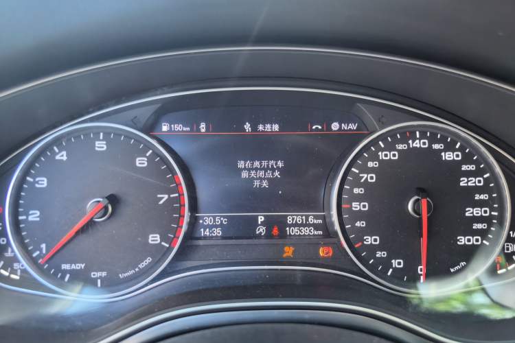 Used Audi A6L 2016 TFSI Comfort Model Instrument Cluster