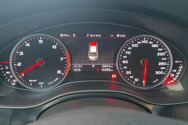 Used Audi A6L 2016 TFSI Comfort Model Instrument Cluster