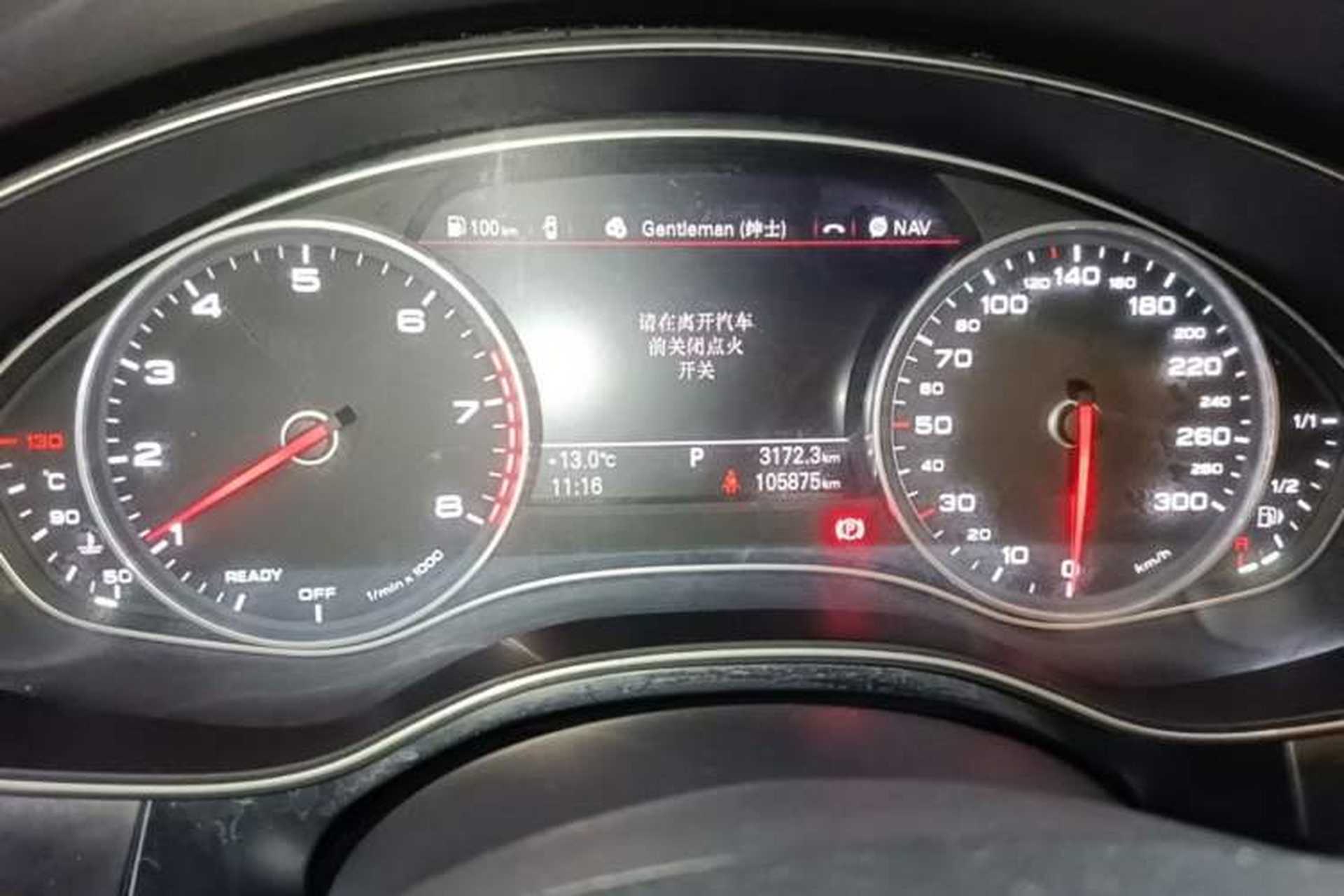 Used Audi A6L 2016 TFSI Technology Edition Instrument Cluster