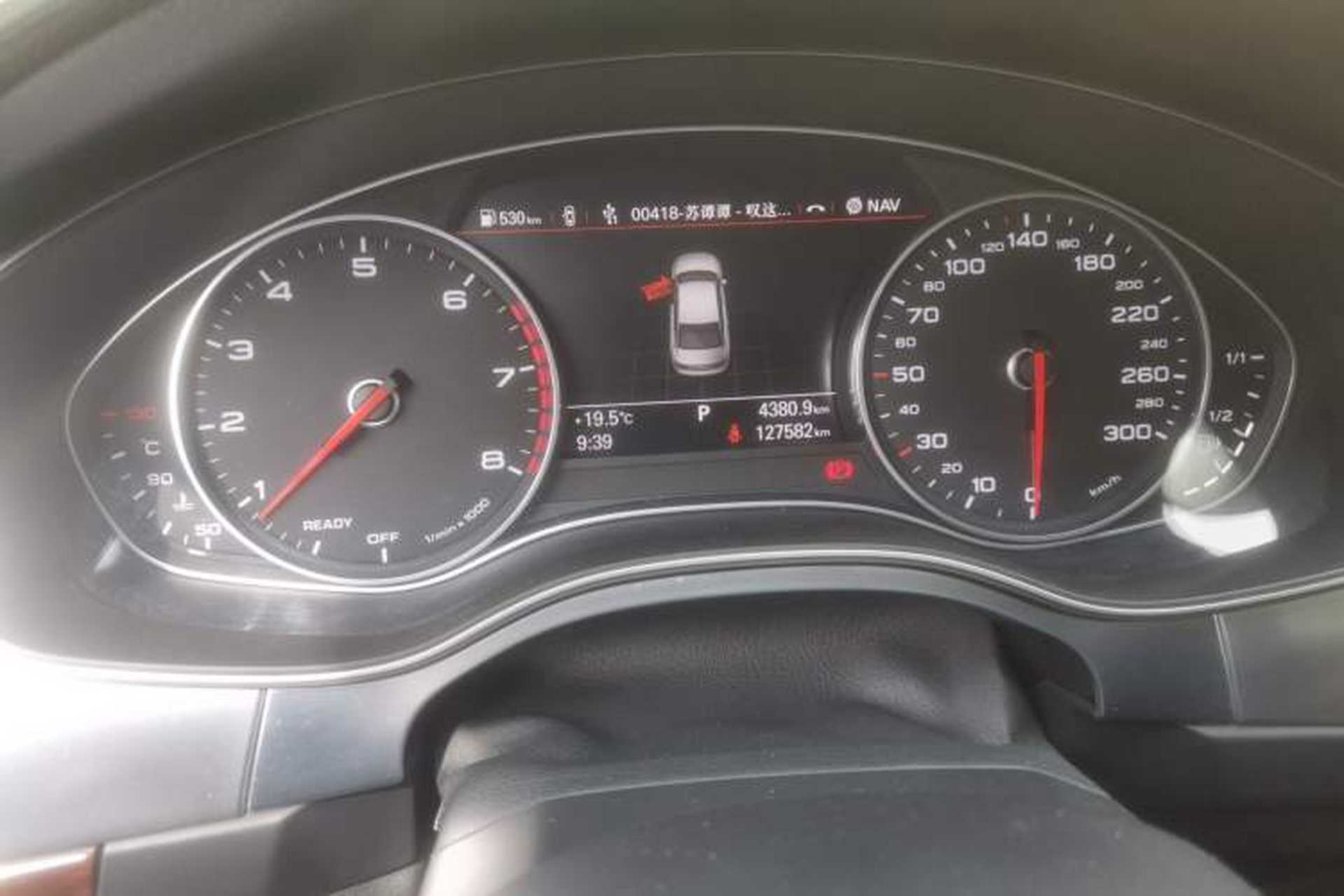 Used Audi A6L 2016 30 FSI Comfort Version Odometer Close Up