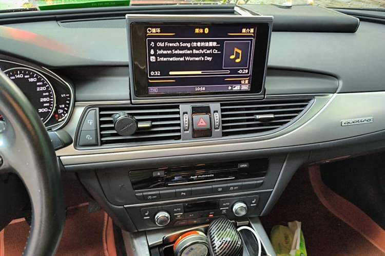 Used Audi A6L 2016 45 TFSI quattro Sport Edition Audio And AC Panel