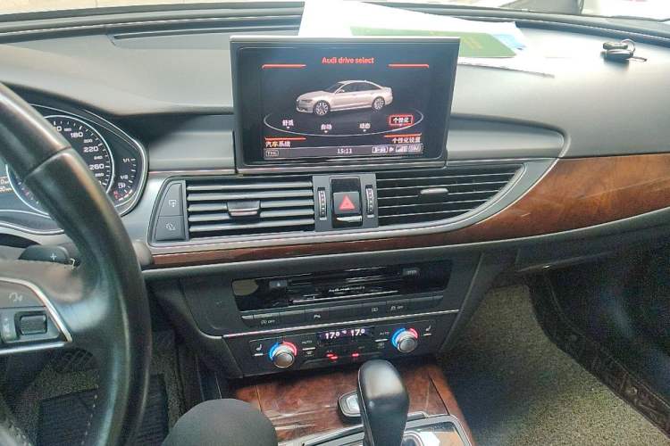 Used Audi A6L 2016 30 FSI Comfort Version Audio And AC Panel