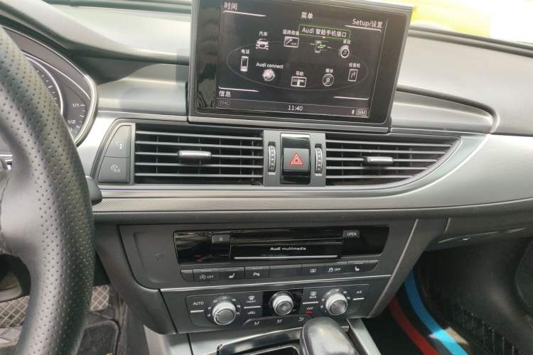 Used Audi A6L 2016 TFSI Technology Edition Audio And AC Panel