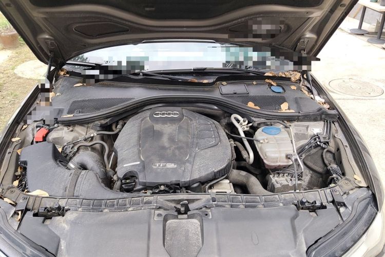 Used Audi A6L 2016 TFSI Comfort Model Engine Bay