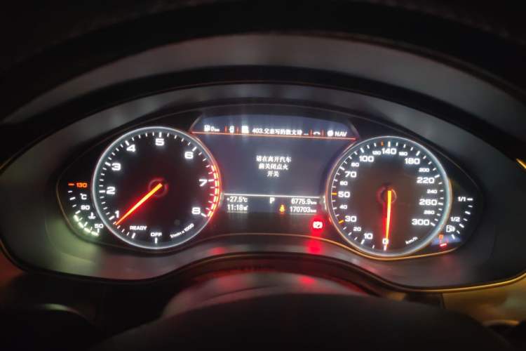 Used Audi A6L 2016 TFSI Technology Edition Instrument Cluster