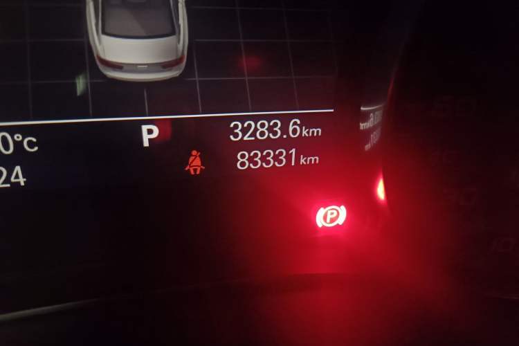 Used Audi A6L 2016 45 TFSI quattro Sport Edition Odometer Close Up