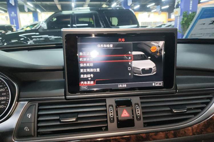 Used Audi A6L 2016 TFSI Technology Edition Audio And AC Panel