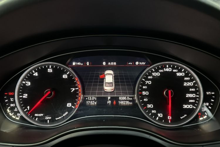 Used Audi A6L 2016 30 FSI Special Edition Odometer Close Up